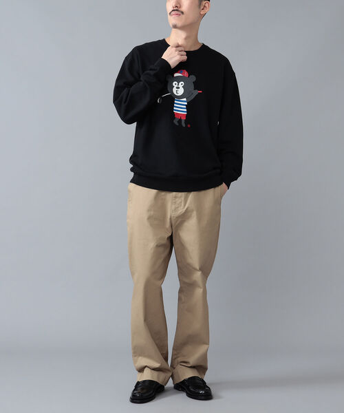 BEAMS T（ビームスティー）の「BEAMS T / ゴルフ ベアー クルーネック
