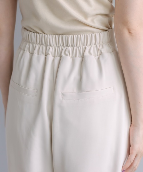 mystic（ミスティック）の「裾スリットイージーパンツ（その他パンツ・レディース・ブラック/アイボリー・1/2）」の5枚目の写真