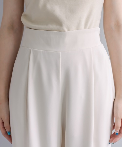 mystic（ミスティック）の「裾スリットイージーパンツ（その他パンツ・レディース・ブラック/アイボリー・1/2）」の20枚目の写真