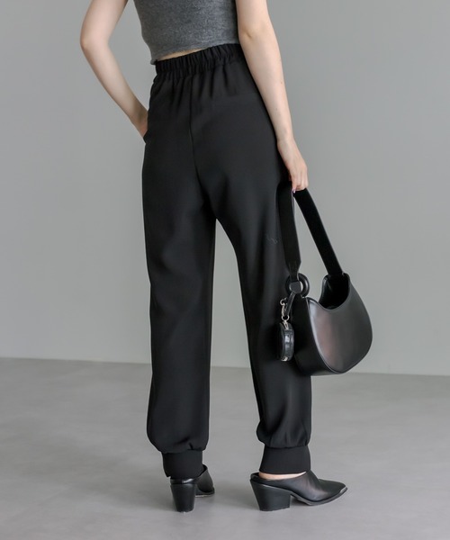 mystic（ミスティック）の「裾スリットイージーパンツ（その他パンツ・レディース・ブラック/アイボリー・1/2）」の10枚目の写真