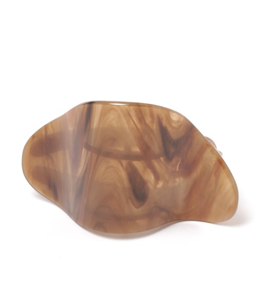 niko and...（ニコアンド）の「ヘアクリップ（バレッタ/ヘアクリップ・レディース・ブラウン/グリーン/アイボリー・0）」の2枚目の写真