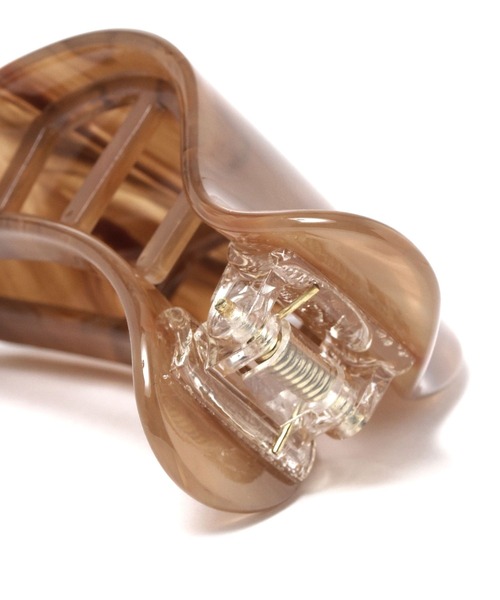 niko and...（ニコアンド）の「ヘアクリップ（バレッタ/ヘアクリップ・レディース・ブラウン/グリーン/アイボリー・0）」の6枚目の写真