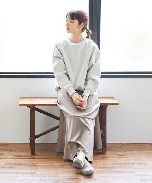 mooimooi（モーイモーイ）の「撥水 シンプルファーモカシン（モカシン/デッキシューズ・レディース・チャコールグレー/ブラック/ブラック系その他/グレー系その他/グレイッシュベージュ/ブラック系その他2/ブラック系その他3/ベージュ系1/ベージュ系2/ベージュ系3・LL/3L/S/M/L/XS/4L）」の18枚目の写真