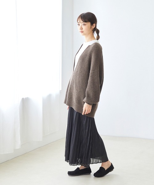 mooimooi（モーイモーイ）の「撥水 シンプルファーモカシン（モカシン/デッキシューズ・レディース・チャコールグレー/ブラック/ブラック系その他/グレー系その他/グレイッシュベージュ/ブラック系その他2/ブラック系その他3/ベージュ系1/ベージュ系2/ベージュ系3・LL/3L/S/M/L/XS/4L）」の11枚目の写真