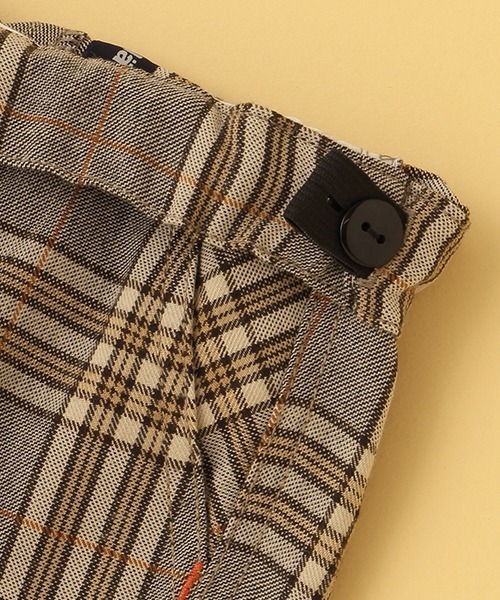 kladskap（クレードスコープ）の「チェックロング丈テーパードパンツ（その他パンツ・キッズ・ベージュ・120cm/100cm/110cm/130cm/90cm）」の7枚目の写真