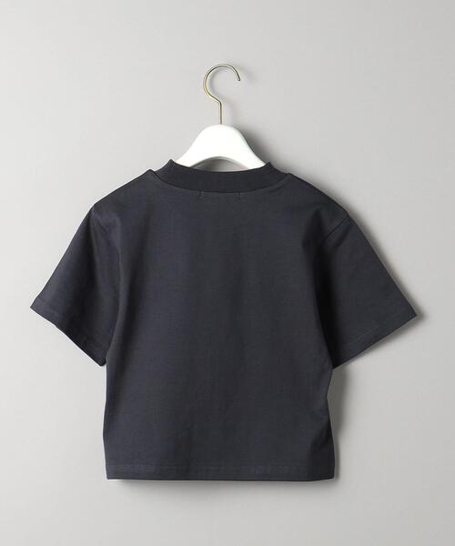 BEAUTY&YOUTH UNITED ARROWS(ビューティーアンドユースユナイテッドアローズ)の「【WEB限定】モックネック チビ Tシャツ(Tシャツ/カットソー・レディース・ブラック/オフホワイト・FREE)」の8枚目の写真