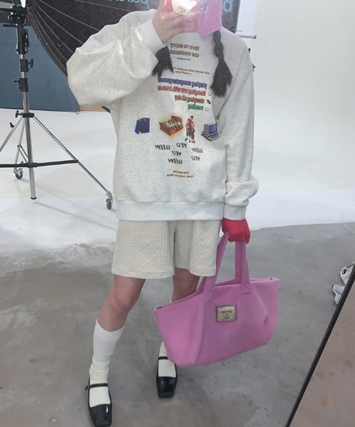 Vipoa（ヴィポア）の「RETRO DESIGN SWEAT（スウェット・レディース・オートミール・FREE）」の14枚目の写真