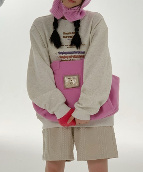 Vipoa（ヴィポア）の「RETRO DESIGN SWEAT（スウェット・レディース・オートミール・FREE）」の16枚目の写真