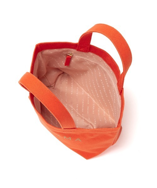 ANTEPRIMA/MISTO（アンテプリマミスト）の「ロゴ*T/スモール/コットンキャンバストートバッグ（トートバッグ・レディース・オレンジ/ブルー/グレイッシュブルー/レッド/カーキ/ブラック/ライトピンク/ミント/ラベンダー/ブルー系・ONE SIZE）」の19枚目の写真