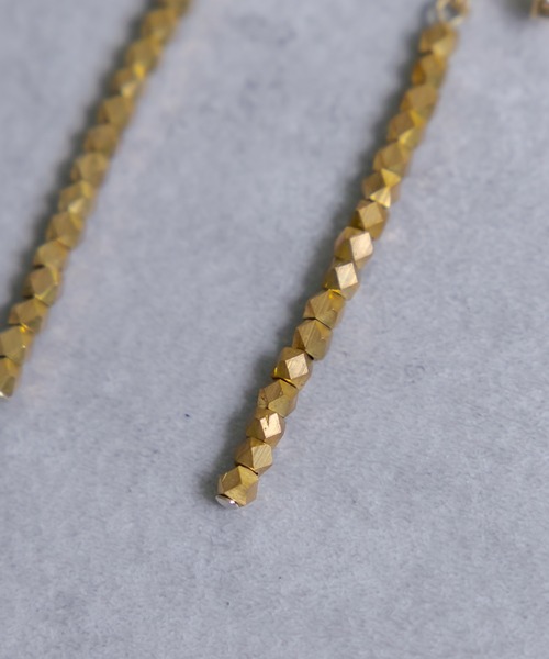 mystic(ミスティック)の「Lara メタルビーズピアス(ピアス(両耳用)・レディース・ゴールド/シルバー・ONE SIZE)」の11枚目の写真