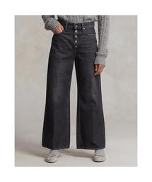 新着！【RRL Ralph Lauren】ストライプ デニム ワイドパンツ 新着！【RRL Ralph Lauren】ストライプ デニム ワイドパンツ