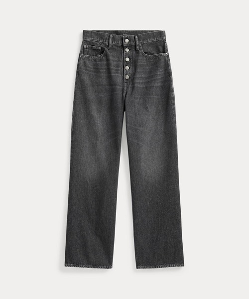 クロップド ワイドレッグ ジーンズ（デニムパンツ）｜POLO RALPH