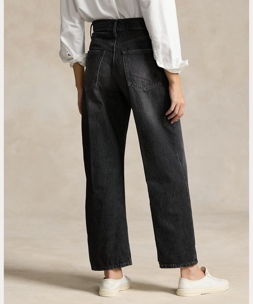 クロップド ワイドレッグ ジーンズ（デニムパンツ）｜POLO RALPH