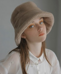 EIMY ISTOIRE | フェイクファーバケットハット(ハット)