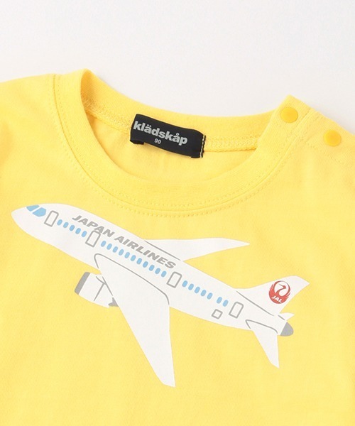kladskap（クレードスコープ）の「【JAL】滑走路長袖Tシャツ（Tシャツ/カットソー・キッズ・ライトブルー/イエロー・120cm/110cm/100cm/90cm/130cm）」の6枚目の写真