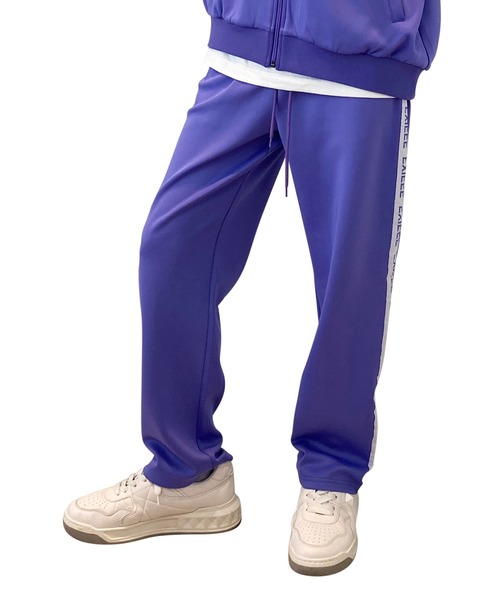 EXIEEE(イグジー)の「サイドラインジャージパンツ(その他パンツ・レディース・パープル・SMALL/MEDIUM/LARGE)」の1枚目の写真