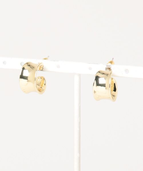Burner（バーナー）の「【OKUOKU　0909】 ワイドカールピアス oku-pierce-673517711470-329 I（ピアス（両耳用）・レディース・A/B・FREE）」の5枚目の写真