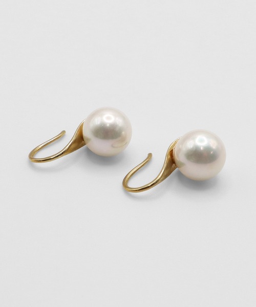 VATSURICA（バツリカ）の「〈VATSURICA〉silver 925 / 金属アレルギー対応 / 一粒 パール ライン ピアス（ピアス（両耳用）・レディース・シルバー/ゴールド・FREE）」の5枚目の写真