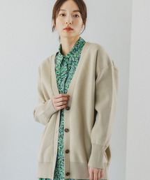 ハーフミラノユルニットカーディガン185371