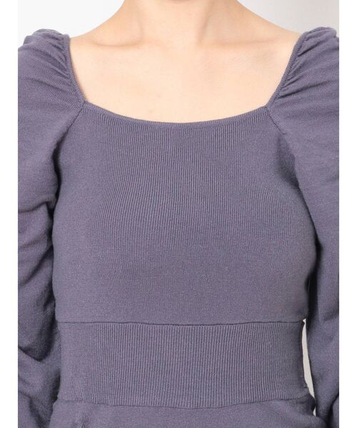 RESEXXY（リゼクシー）の「ギャザースリーブワンピース（ワンピース・レディース・ブルー/ベージュ/ブラック・FREE）」の21枚目の写真