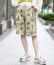チチカカ | 裏毛グラフィックプリントショートパンツ【ユニセックス】(その他パンツ)