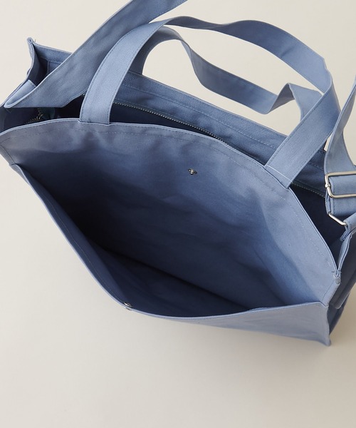 natural couture（ナチュラルクチュール）の「ナチュのカラフル推し活GOODS/カラフル遠征バッグ（トートバッグ・レディース・オフホワイト/ブラック/ピンク/ブルー/イエロー/ミント/ボルドー/ラベンダー/グレー・FREE）」の21枚目の写真