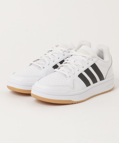adidas(アディダス)の「adidas アディダス postmove ポストムーブ H00462 ABC-MART限定 FWHT/CARB/GUM3(スニーカー・メンズ・ホワイト・25.0cm/25.5cm/27.0cm/27.5cm/29.0cm/26.0cm/26.5cm/28.0cm/28.5cm/30.0cm)」の1枚目の写真