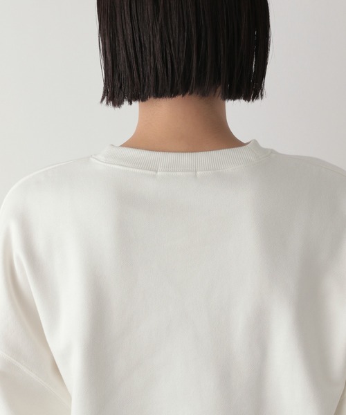 LOWRYS FARM(ローリーズファーム)の「ウラケショートプルオーバーロングスリーブ 188158(スウェット・レディース・ブルー/ホワイト/ブラウン・FREE)」の20枚目の写真