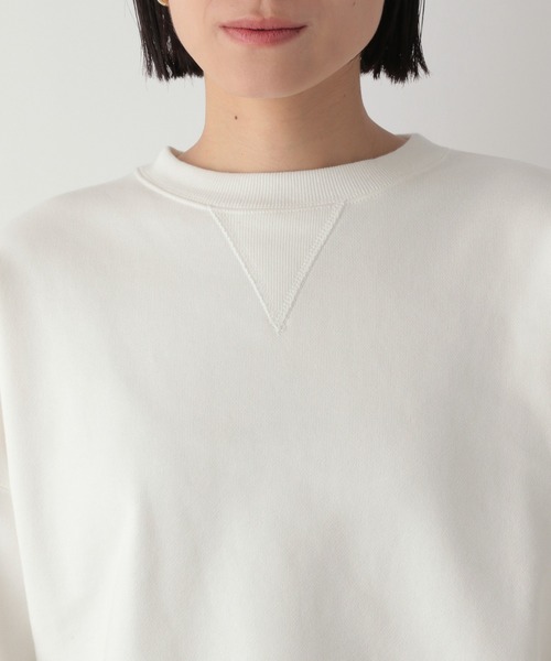 LOWRYS FARM(ローリーズファーム)の「ウラケショートプルオーバーロングスリーブ 188158(スウェット・レディース・ブルー/ホワイト/ブラウン・FREE)」の17枚目の写真