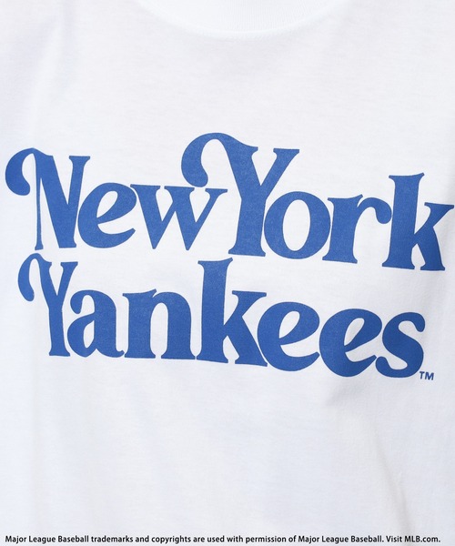 MLB】バックphotoTシャツ BACK TO THE FIELD│SPIRALGIRL