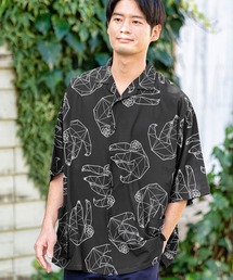 CALL&RESPONSE | mhs1922-TOGARU-アロハシャツ-ナマケモノ(シャツ/ブラウス)