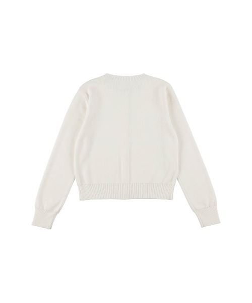 MIRO AMURETTE(ミロアミュレット)の「ME charm cardigan/チャーム付きカーディガン(カーディガン/ボレロ・レディース・ホワイト/ネイビー・FREE)」の22枚目の写真