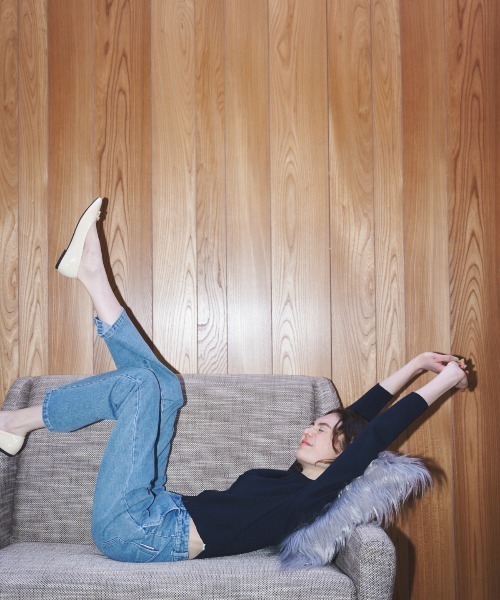 MIRO AMURETTE(ミロアミュレット)の「ME charm cardigan/チャーム付きカーディガン(カーディガン/ボレロ・レディース・ホワイト/ネイビー・FREE)」の20枚目の写真