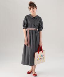 To b. by agnes b. | WE69 ROBE カラーブロードワンピース(シャツワンピース)