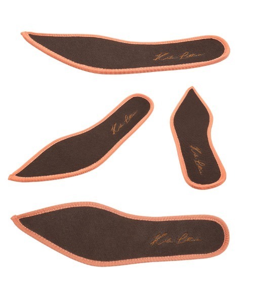 KOBE LETTUCE（コウベレタス）の「洗えるパンプスポインテッドトゥニットバレエパンプス（パンプス・レディース・ピンクベージュ/ネイビー/グリーン/ブラック/ライトベージュ/ブラウン系・M/S/L/LL）」の9枚目の写真