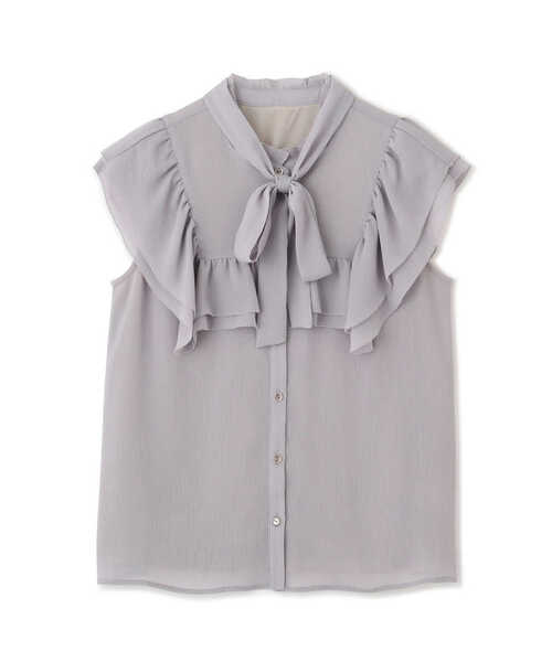 PROPORTION BODY DRESSING（プロポーションボディドレッシング）の「楊柳ラッフルブラウス / 1213110504（シャツ/ブラウス・レディース・ホワイト系その他/ベージュ/ピンク/グレー・SMALL/MEDIUM）」の5枚目の写真