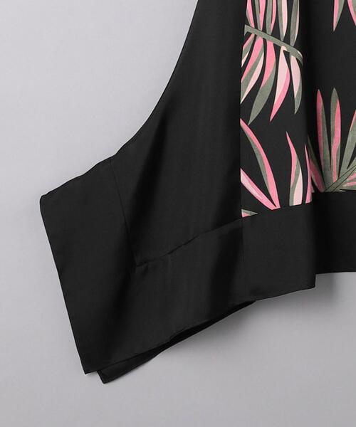 CHICS】未使用タグ付！プリント スカート