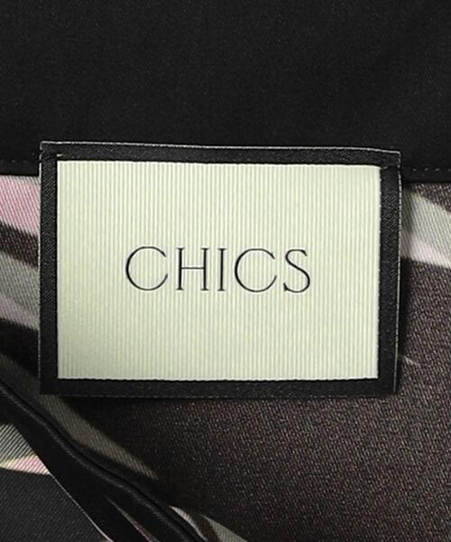 CHICS(シックス)の「<CHICS>プリント スカート(スカート・レディース・ホワイト/ブラック・38/36)」の16枚目の写真