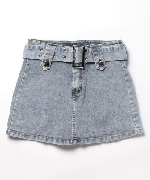 SPIGA（スピーガ）の「ﾍﾞﾙﾄ付ｽｶｰﾄ風ｼｮｰﾄﾊﾟﾝﾂ（その他パンツ・レディース・ホワイト/ブラック/ブルー・SMALL/MEDIUM）」の17枚目の写真
