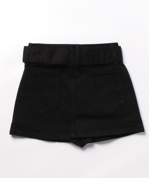 SPIGA（スピーガ）の「ﾍﾞﾙﾄ付ｽｶｰﾄ風ｼｮｰﾄﾊﾟﾝﾂ（その他パンツ・レディース・ホワイト/ブラック/ブルー・SMALL/MEDIUM）」の18枚目の写真
