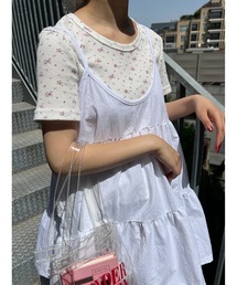 WC | リトルフラワーワッフルトップス(Tシャツ/カットソー)
