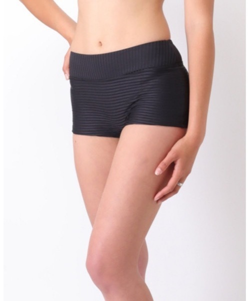 rip curl(リップカール)の「【RIPCURL(リップカール)】PREMIUM SURF FULL BOYLEG SHORT/水陸両用ビキニリブボトムス(水着)(水着・レディース・ブラック/グリーン・SMALL/MEDIUM/X-SMALL)」の2枚目の写真