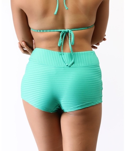 rip curl(リップカール)の「【RIPCURL(リップカール)】PREMIUM SURF FULL BOYLEG SHORT/水陸両用ビキニリブボトムス(水着)(水着・レディース・ブラック/グリーン・SMALL/MEDIUM/X-SMALL)」の3枚目の写真