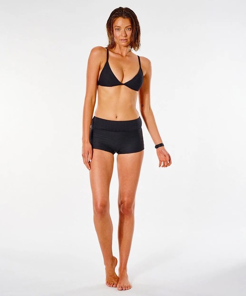 rip curl(リップカール)の「【RIPCURL(リップカール)】PREMIUM SURF FULL BOYLEG SHORT/水陸両用ビキニリブボトムス(水着)(水着・レディース・ブラック/グリーン・SMALL/MEDIUM/X-SMALL)」の4枚目の写真