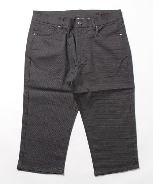 m.f.editorial（エムエフエディトリアル）の「m.f.エディトリアル メンズ 接触冷感ストレッチ クロップドパンツ カルゼ（チノパンツ・メンズ・グレー/ライトグレー・MEDIUM/X-LARGE/LARGE/S）」の4枚目の写真