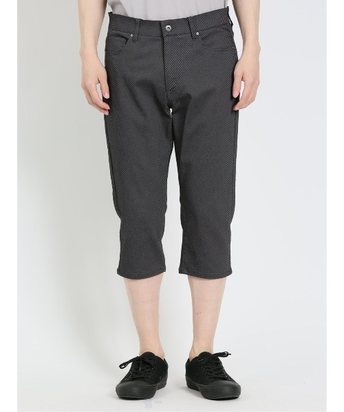 m.f.editorial（エムエフエディトリアル）の「m.f.エディトリアル メンズ 接触冷感ストレッチ クロップドパンツ カルゼ（チノパンツ・メンズ・グレー/ライトグレー・MEDIUM/X-LARGE/LARGE/S）」の10枚目の写真