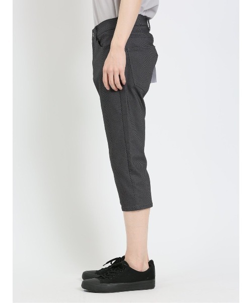 m.f.editorial（エムエフエディトリアル）の「m.f.エディトリアル メンズ 接触冷感ストレッチ クロップドパンツ カルゼ（チノパンツ・メンズ・グレー/ライトグレー・MEDIUM/X-LARGE/LARGE/S）」の11枚目の写真