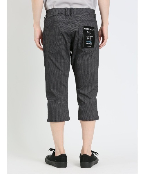 m.f.editorial（エムエフエディトリアル）の「m.f.エディトリアル メンズ 接触冷感ストレッチ クロップドパンツ カルゼ（チノパンツ・メンズ・グレー/ライトグレー・MEDIUM/X-LARGE/LARGE/S）」の12枚目の写真