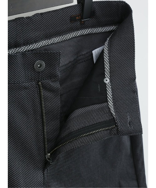 m.f.editorial（エムエフエディトリアル）の「m.f.エディトリアル メンズ 接触冷感ストレッチ クロップドパンツ カルゼ（チノパンツ・メンズ・グレー/ライトグレー・MEDIUM/X-LARGE/LARGE/S）」の7枚目の写真