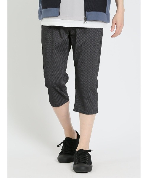 m.f.editorial（エムエフエディトリアル）の「m.f.エディトリアル メンズ 接触冷感ストレッチ クロップドパンツ カルゼ（チノパンツ・メンズ・グレー/ライトグレー・MEDIUM/X-LARGE/LARGE/S）」の13枚目の写真